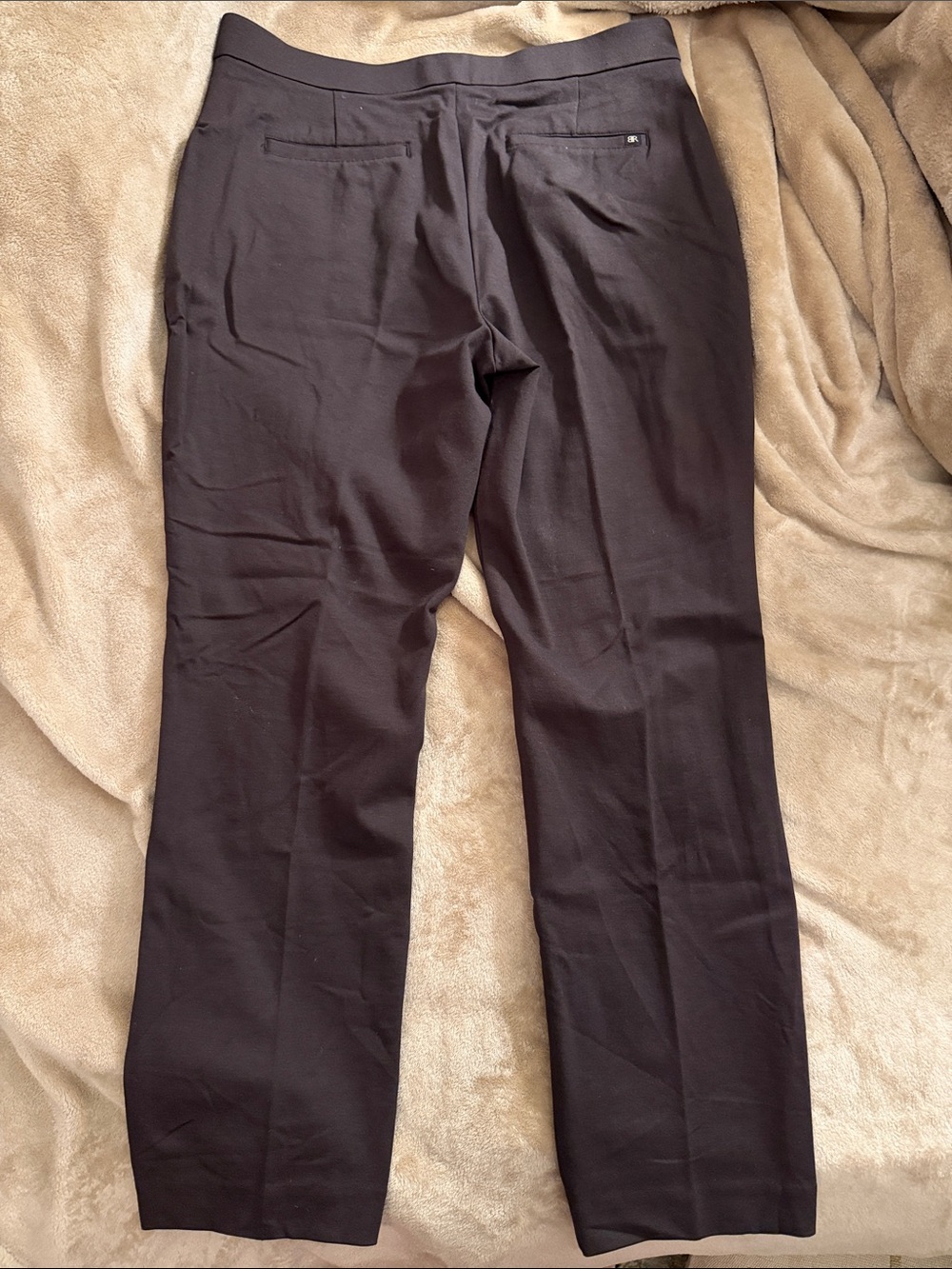 Banana Republic Chocolate Brown Straight-Leg Pants - Picture 9 of 10